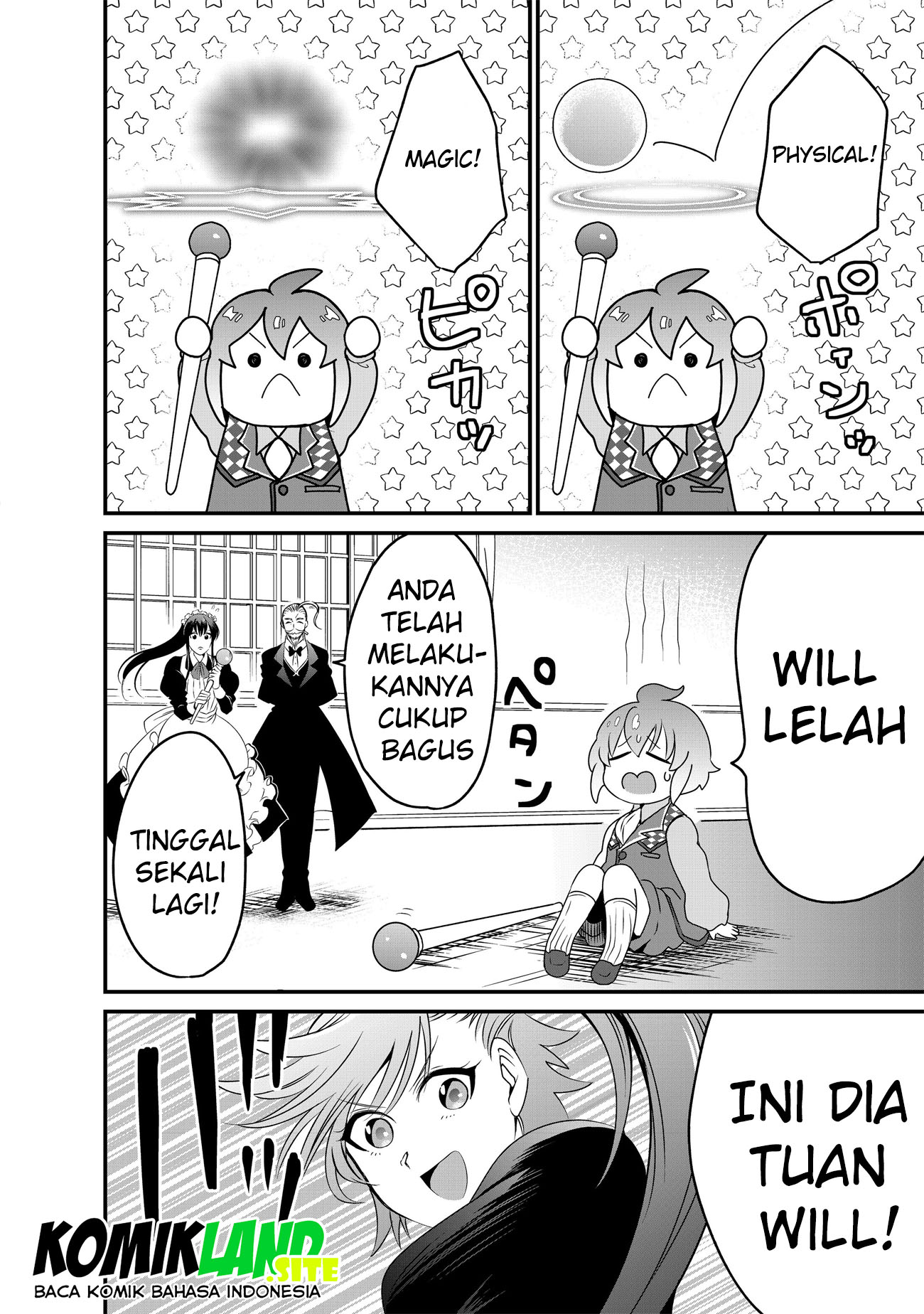 Will sama wa kyou mo mahou de asondeimasu chapter 1